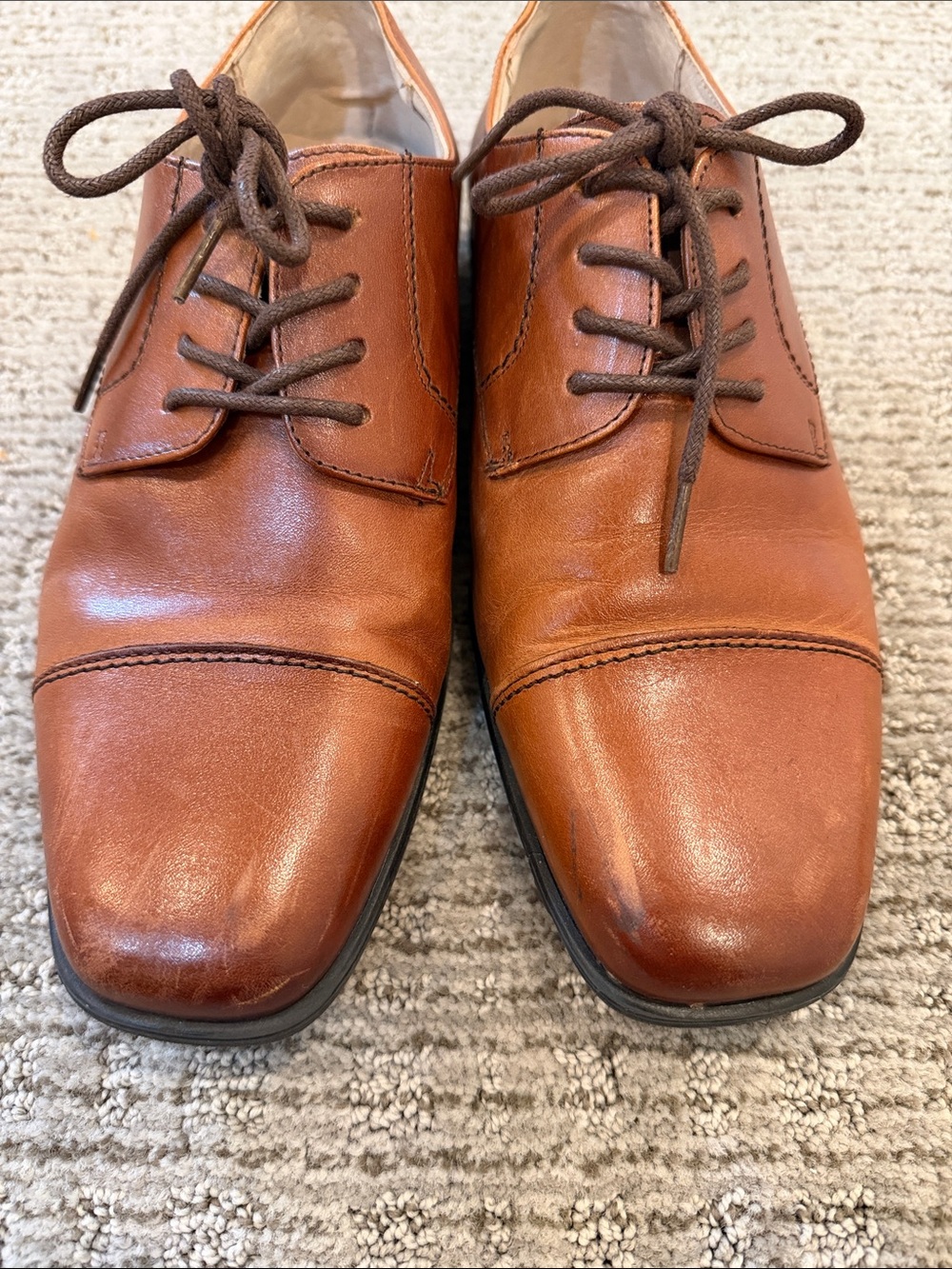 Boys Dress Shoes Florsheim brown leather
